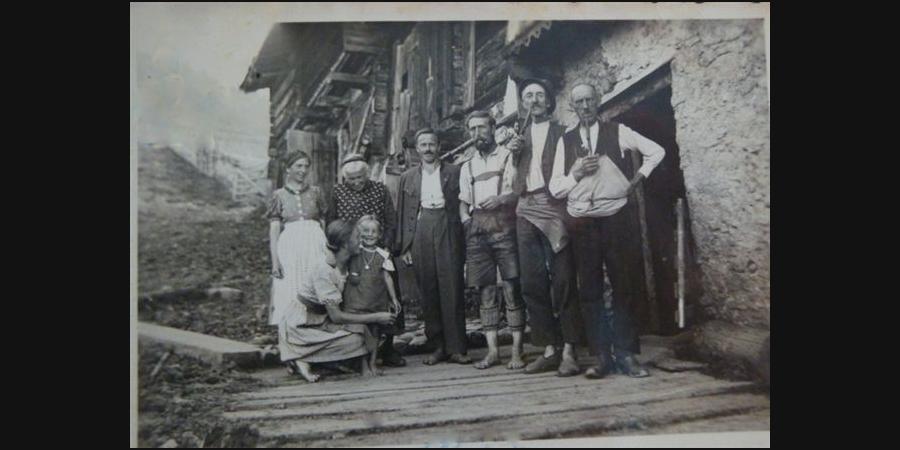 Foto Alm Grundried um 1938