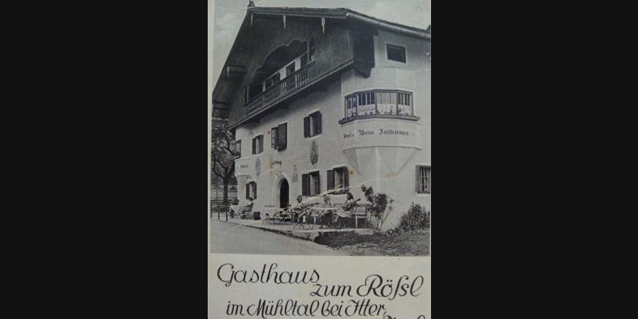 Gasthaus Rösslwirt um 1947